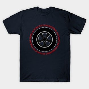 automotive engineering auto engineer car engine T-Shirt